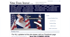 Desktop Screenshot of newstimesjournal.com