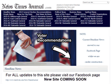 Tablet Screenshot of newstimesjournal.com